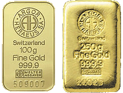 Argor Heraeus SA 1 Oz Round-Kinebar