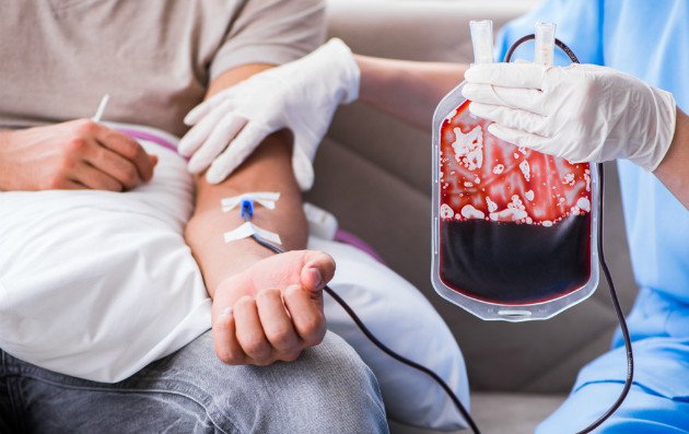 2 € - Prvá transfúzia krvi PROOF