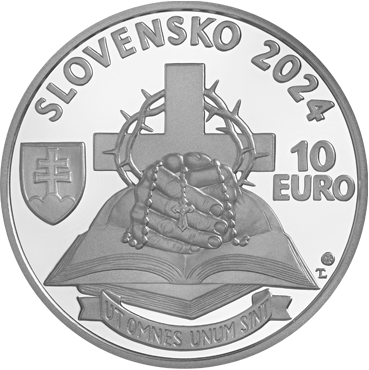 10 € - Ján Chryzostom Korec - 100. výročie narodenia 2024