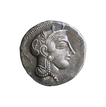 Tetradrachma Atény (455-449 pr. Kr.) Grécko ...
